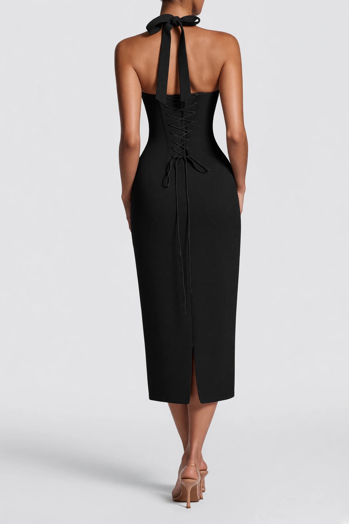 Charlotte dress black back